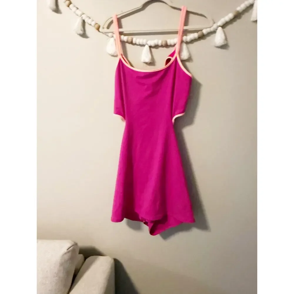 Free People Dress FP Movement One More Serve Tennis Dress Cutout Womens XL NWOT